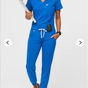 Royal Blue Figs top and Joggers small 💙